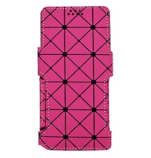Чохол-книжка Cosmic Universal (18:9) 6,8&quot; Ромб рожевий (6,8RombPink)