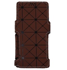 Чохол-книжка Cosmic Universal (18:9) 6,5&quot; New Ромб коричневий (6,5NewRombBrown)