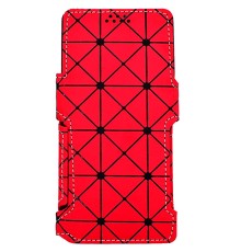 Чохол-книжка Cosmic Universal (18:9) 6,5&quot; New Ромб червоний (6,5NewRombRed)