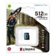 microSDXC (UHS-1 U3) Kingston Canvas Go Plus 512Gb class 10 A2 V30 (R170MB/s, W90MB/s) (SDCG3/512GBSP)