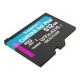 microSDXC (UHS-1 U3) Kingston Canvas Go Plus 512Gb class 10 A2 V30 (R170MB/s, W90MB/s) (SDCG3/512GBSP)