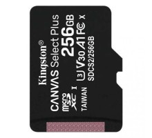 microSDXC (UHS-1) Kingston Canvas Select Plus 256Gb class 10 А1 (R-100MB/s) (SDCS2/256GBSP) 