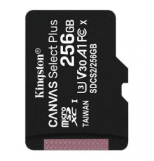 Карта пам'яті microSDXC (UHS-1) Kingston Canvas Select Plus 256Gb class 10 А1 (R-100MB/s) (SDCS2/256GBSP)