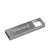 Флеш-накопичувач Wibrand USB 2.0 Shark 8Gb Silver (WI2.0/SH8U4S)
