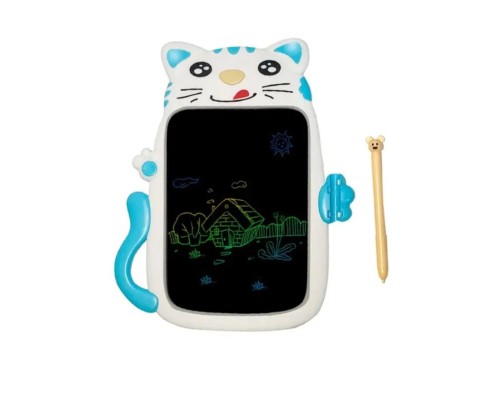 Графічний планшет Kids Pad 9" Color Kity Blue (2000985000543) Графічний планшет Kids Pad 9" Color Kity Blue (2000985000543)
