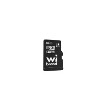 Карта пам'яті microSDHC (UHS-1) Wibrand 8Gb class 10 (WICDHC10/8GB)