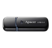 Flash Apacer USB 3.0 AH355 64Gb black (AP64GAH355B-1) 