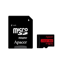 microSDXC (UHS-1) Apacer 256Gb class 10 V10 A1 R100MB/s (adapter SD) (AP256GMCSX10UB-R) 