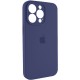 Чохол для смартфона Silicone Full Case AA Camera Protect for Apple iPhone 15 Pro Max 7,Dark Blue (FullAAi15PM-7)