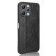 Чохол для смартфона Cosmiс Leather Case for Xiaomi Redmi 12 Black (CoLeathXR12Black)