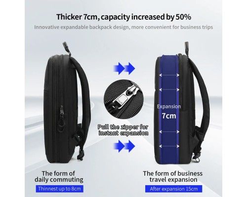 Рюкзак Tigernu T-B9013 15.6" Black (T-B9013B) Рюкзак Tigernu T-B9013 15.6" Black (T-B9013B)