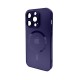 Чохол для смартфона AG Glass Matt Frame Color MagSafe Logo for Apple iPhone 14 Pro Deep Purple (AGMattFrameMGiP14PDPurple)