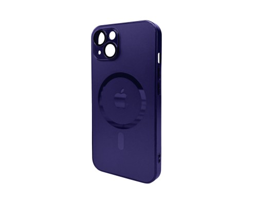 Чохол для смартфона AG Glass Matt Frame Color MagSafe Logo for Apple iPhone 13 Deep Purple (AGMattFrameMGiP13DPurple) Чохол для смартфона AG Glass Matt Frame Color MagSafe Logo for Apple iPhone 13 Deep Purple (AGMattFrameMGiP13DPurple)