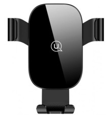 Автотримач для телефона Usams US-ZJ052 Gravity Car Holder Black (ZJ52ZJ01)