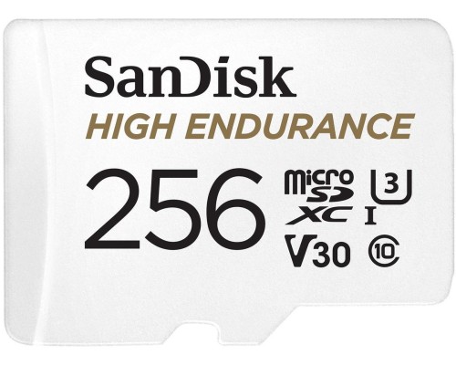 microSDXC (UHS-1 U3) SanDisk High Endurance 256Gb class 10 V30 (100Mb/s) (adapterSD) (SDSQQNR-256G-GN6IA) microSDXC (UHS-1 U3) SanDisk High Endurance 256Gb class 10 V30 (100Mb/s) (adapterSD) (SDSQQNR-256G-GN6IA)