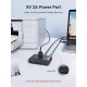 Хаб UGREEN CR113 USB 3.0 Hub  1m (Black) (UGR-20291) (UGR-20291)