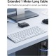 Хаб UGREEN CR113 USB 3.0 Hub  1m (Black) (UGR-20291) (UGR-20291)