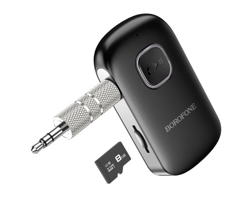Bluetooth-ресивер BOROFONE BC42 Car AUX BT receiver Black (BC42B) Bluetooth-ресивер BOROFONE BC42 Car AUX BT receiver Black (BC42B)