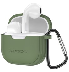 Бездротові навушники BOROFONE BW29 Charm true wireless BT headset Forest Green (6974443389807)