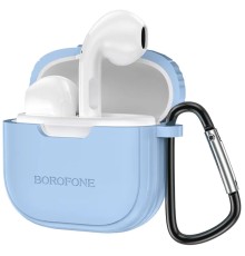 Бездротові навушники BOROFONE BW29 Charm true wireless BT headset Azure Blue (6974443389760)