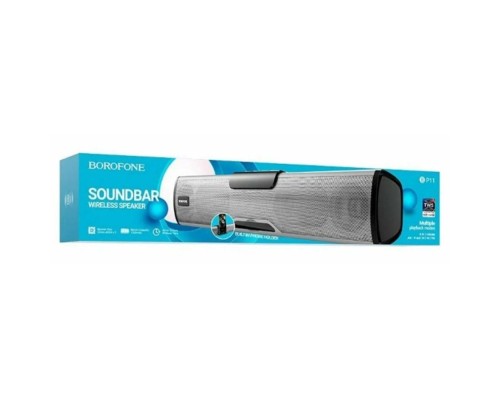 Портативна колонка BOROFONE BP11 Popular desktop BT speaker Gray (6941991101922) Портативна колонка BOROFONE BP11 Popular desktop BT speaker Gray (6941991101922)