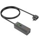 Мережевий подовжувач HOCO AC9A Talent PD30W(1C2A with 1 socket) desktop charger Black (6942007601634 )