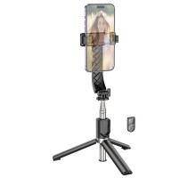 Селфі-монопод HOCO K20 Prior live broadcast holder Black (6942007604116)