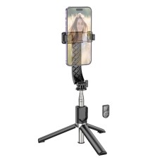 Селфі-монопод HOCO K20 Prior live broadcast holder Black (6942007604116)