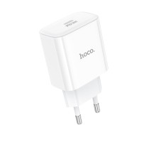 Мережевий зарядний пристрій HOCO C76A Pro Majestic single port PD30W charger White (6942007616300 ) 