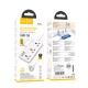 Мережевий подовжувач HOCO AC8A Storm 3-position socket(PD30W/1C3A) White (6942007600101 )