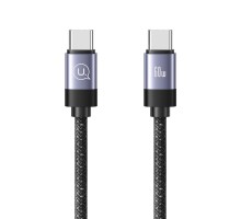 Кабель Usams US-SJ704 60W Magnetic Data Cable Type-C To Type-C-Rui Series 1m tarnish (SJ704USB01) 