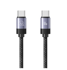 Кабель Usams US-SJ704 60W Magnetic Data Cable Type-C To Type-C-Rui Series 1m tarnish (SJ704USB01)