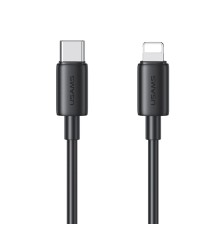 Кабель Usams SJ712 Type-C To Lightning 30W Fast Charging Data Cable black (SJ712USB01)