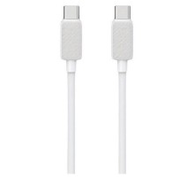 Кабель Usams US-SJ696 60W Striped Data Cable Type-C To Type-C-KY Series 2M white (SJ696USB02) 