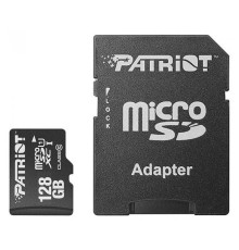 Карта пам'яті microSDXC (UHS-1) Patriot LX Series 128Gb class 10 (adapter SD) (PSF128GMCSDXC10)