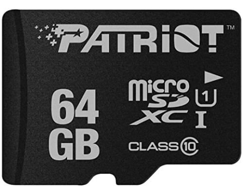 Карта пам'яті Patriot 64GB microSD class10 UHS-I (PSF64GMDC10) 