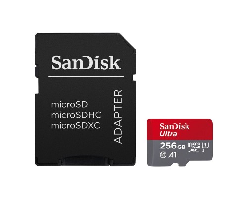 Карта пам'яті SanDisk 256GB microSDXC class 10 UHS-I Ultra (SDSQUAC-256G-GN6MA) 