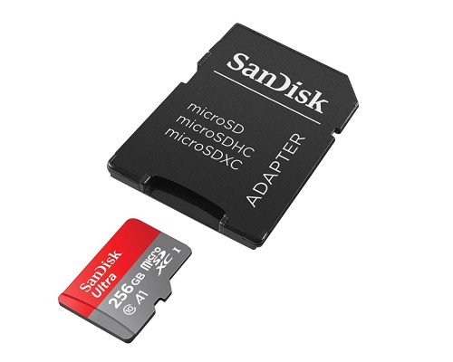 Карта пам'яті SanDisk 256GB microSDXC class 10 UHS-I Ultra (SDSQUAC-256G-GN6MA) 