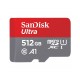Карта пам'яті SanDisk 512GB microSDXC class 10 UHS-I Ultra (SDSQUAC-512G-GN6MA) 