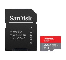 Карта пам'яті SanDisk 32GB microSDHC class 10 UHS-I A1 (SDSQUA4-032G-GN6IA) 