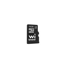 Карта пам'яті microSDHC (UHS-1) Wibrand 16Gb class 10 (WICDHU1/16GB)