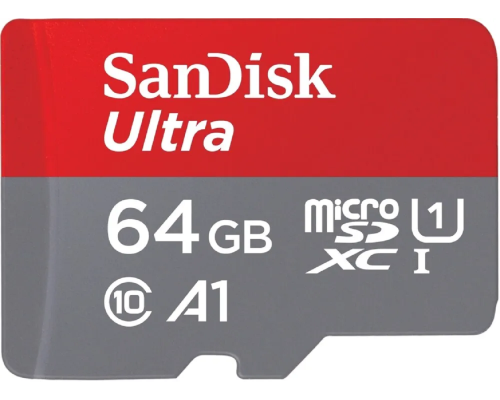 Карта пам'яті SanDisk 64GB microSD Class 10 A1 R-140 (SDSQUAB-064G-GN6IA) 