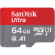 Карта пам'яті SanDisk 64GB microSD Class 10 A1 R-140 (SDSQUAB-064G-GN6IA) 