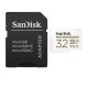 microSDHC (UHS-1 U3) SanDisk Max Endurance 32Gb class 10 V30 (100Mb/s) (adapterSD) (SDSQQVR-032G-GN6IA) 