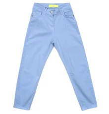 Джинси дитячі A-Yugi з високою талією (9255-140G-blue)