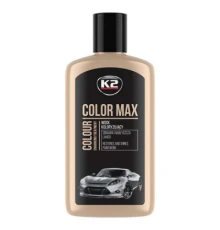 Автополіроль K2 COLOR MAX 250ml чорний (K020CAN)