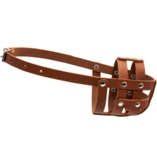 Намордник для собак Collar м'який №0 (спанієль) коричневий (06336)