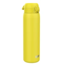 Пляшка для води ION8 OneTouch Stainless Steel 1200 мл Yellow (I8SS1000YEL)