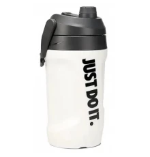 Пляшка для води Nike Fuel Jug 64 OZ білий, антрацит, чорний 1893 мл N.100.3111.153.64 (887791410641)