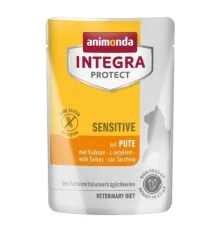 Вологий корм для кішок Animonda Integra Protect Sensitive with Turkey з харчовою непереносимістю (4017721867207)
